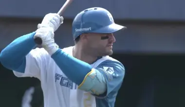 Hokkaido Nippon-Ham Fighters player Martinez © Pacific League TV