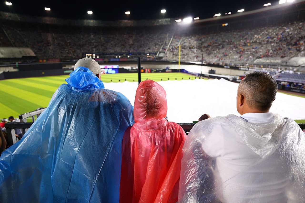 Cleveland’s historic attendance record falls at rain-soaked MLB Speedway Classic