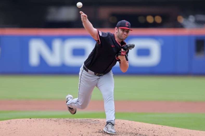 Cleveland Guardians pitcher Gavin Williams