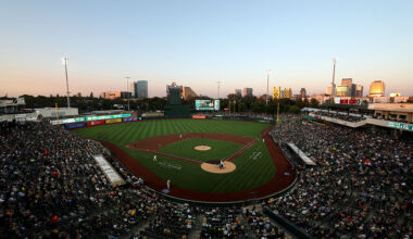 Athletics to play in Sac & Las Vegas