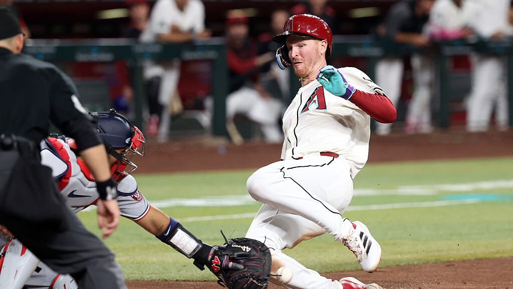 Pavin Smith #26 of the Arizona Diamondbacks...