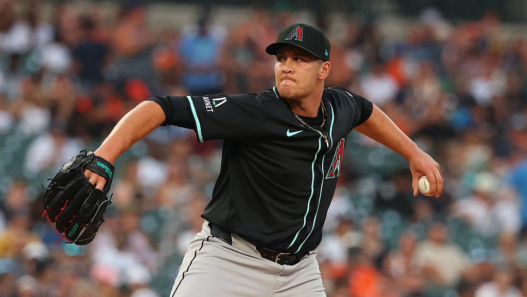 Arizona Diamondbacks pitcher Brandyn Garcia