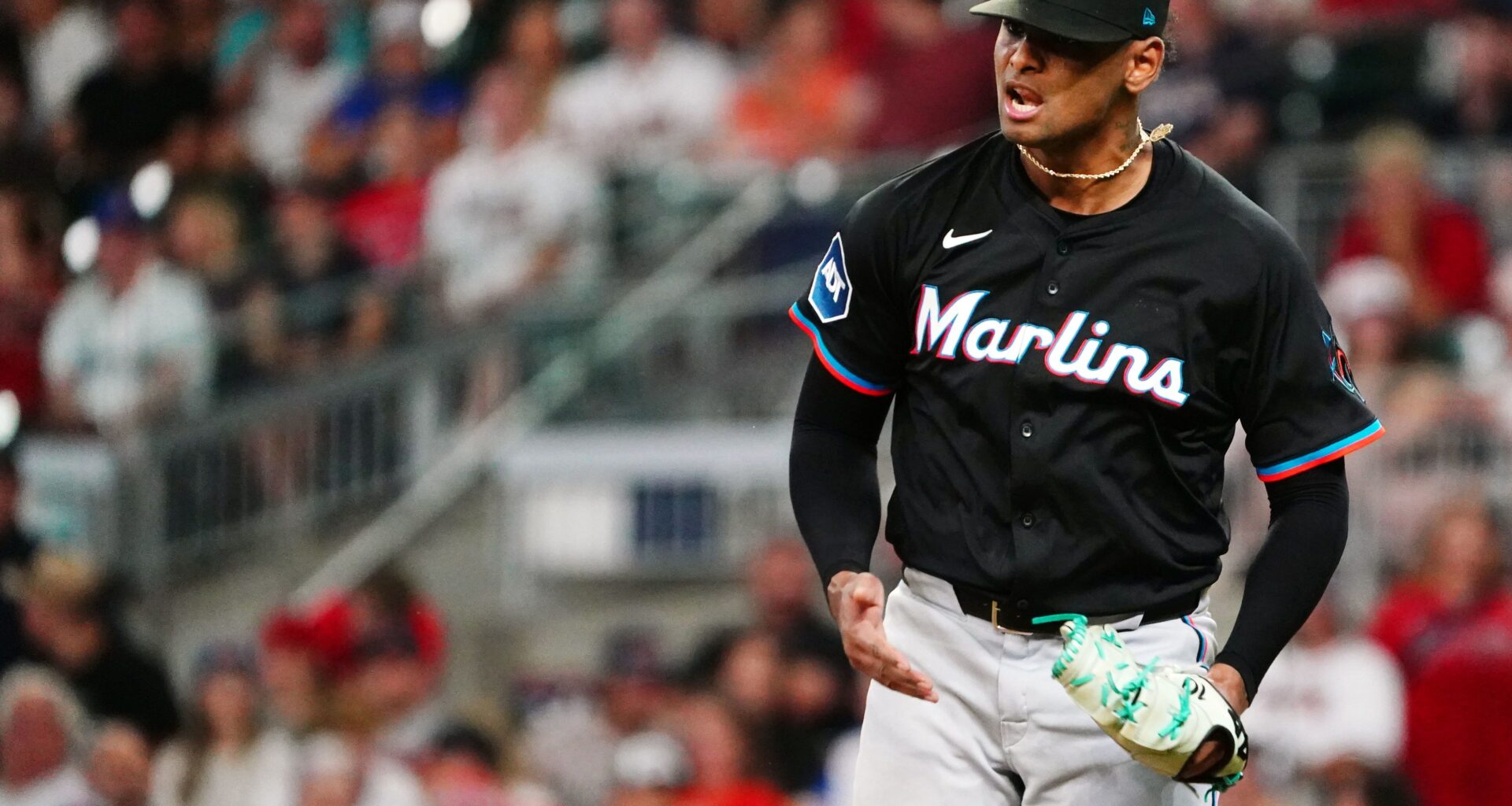 Miami Marlins v Atlanta Braves