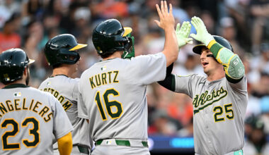 Nick Kurtz seeks to regain power surge as A’s host Rays
