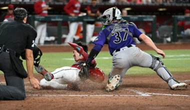 Rockies allow Diamondbacks nine straight two-out hits en route to 13-6 loss