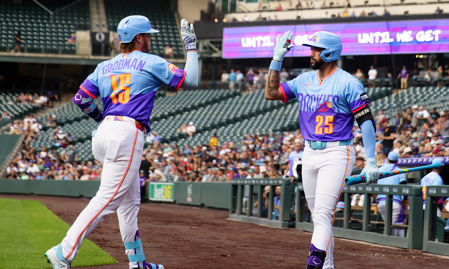 Rockies edge Arizona 4-3 as Goodman goes deep for third time in four days