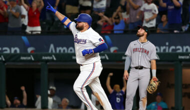 Arizona Diamondbacks v Texas Rangers...