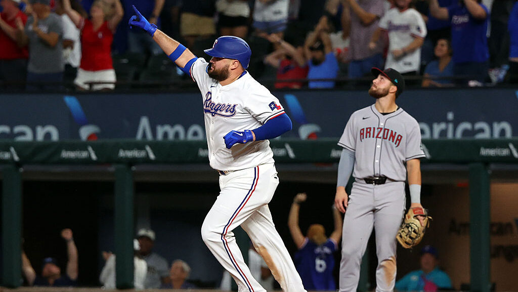 Arizona Diamondbacks v Texas Rangers...