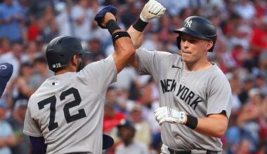 Yankees enter week vs. Rays, Red Sox eager to build on momentum