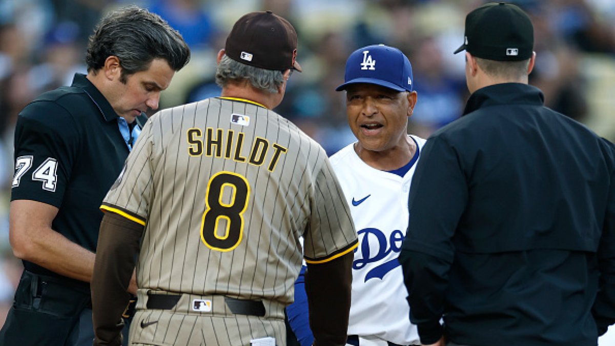 Dodgers snap 4-game losing streak, move into tie for first in NL West after 3-2 victory over Padres – NBC Los Angeles