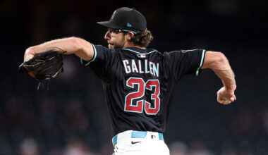 Diamondbacks' Zac Gallen...