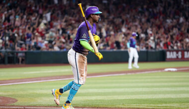 Geraldo Perdomo #2 of the Arizona Diamondbacks...