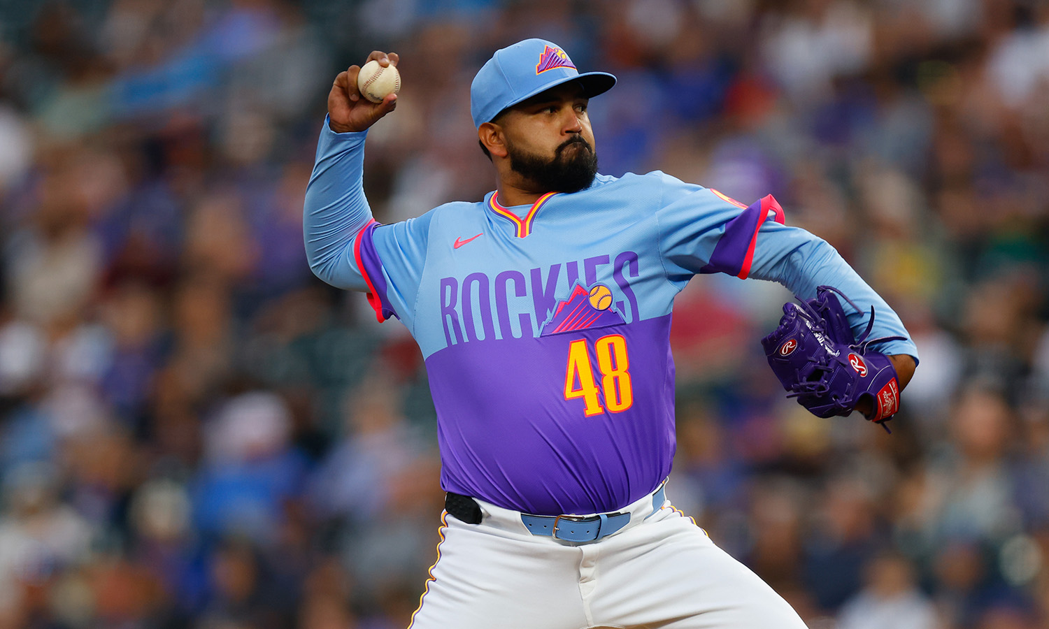 Rockies drilled by 6-run inning, fall in front of pro-Cubs crowd at Coors Field
