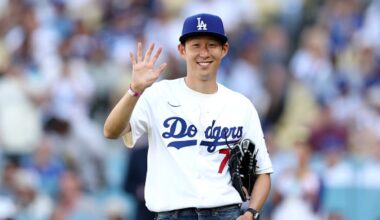 LAFC star Son Heung-min throws strike at Dodger Stadium before Dodgers-Reds finale – NBC Los Angeles