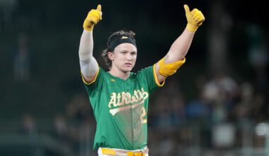 Surging Athletics set for three-game series vs. Rangers