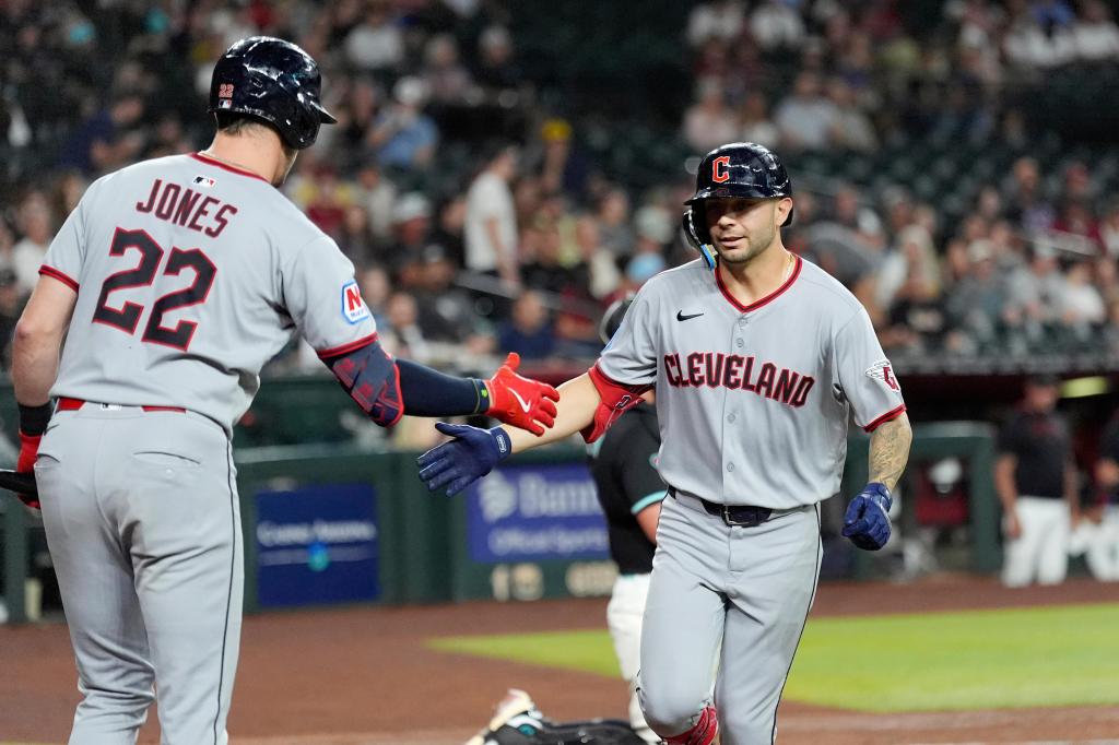 Rocchio hits two-run homer, Guardians hold on in ninth to beat Diamondbacks, 3-1 – News-Herald