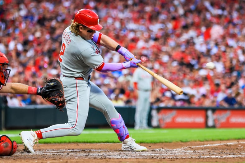 Philadelphia Phillies center fielder Harrison Bader