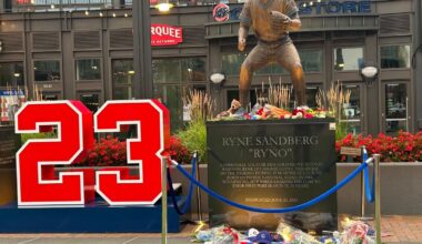 Memorial grows at Wrigley Field as fans remember Ryne Sandberg – NBC Chicago