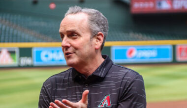 Diamondbacks CEO and president Derrick Hall...