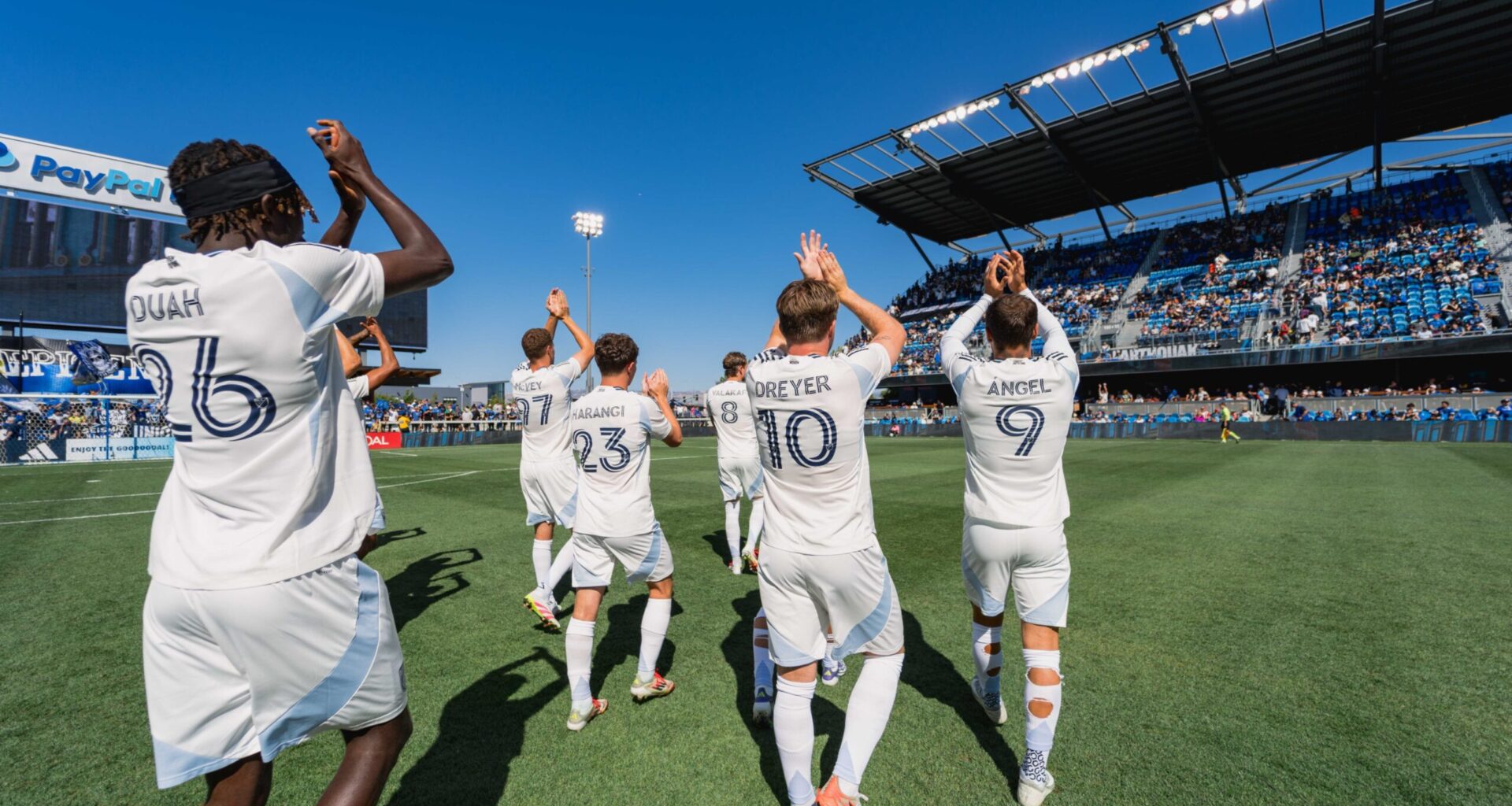 San Diego FC defeats San Jose 2-1 to gain first place spot on MLS table