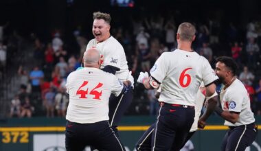 Joc Pederson’s walkoff hit caps Rangers’ lightning fast rally to beat Guardians