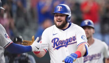 Texas Rangers first baseman Jake Burger could soon be activated from injured list