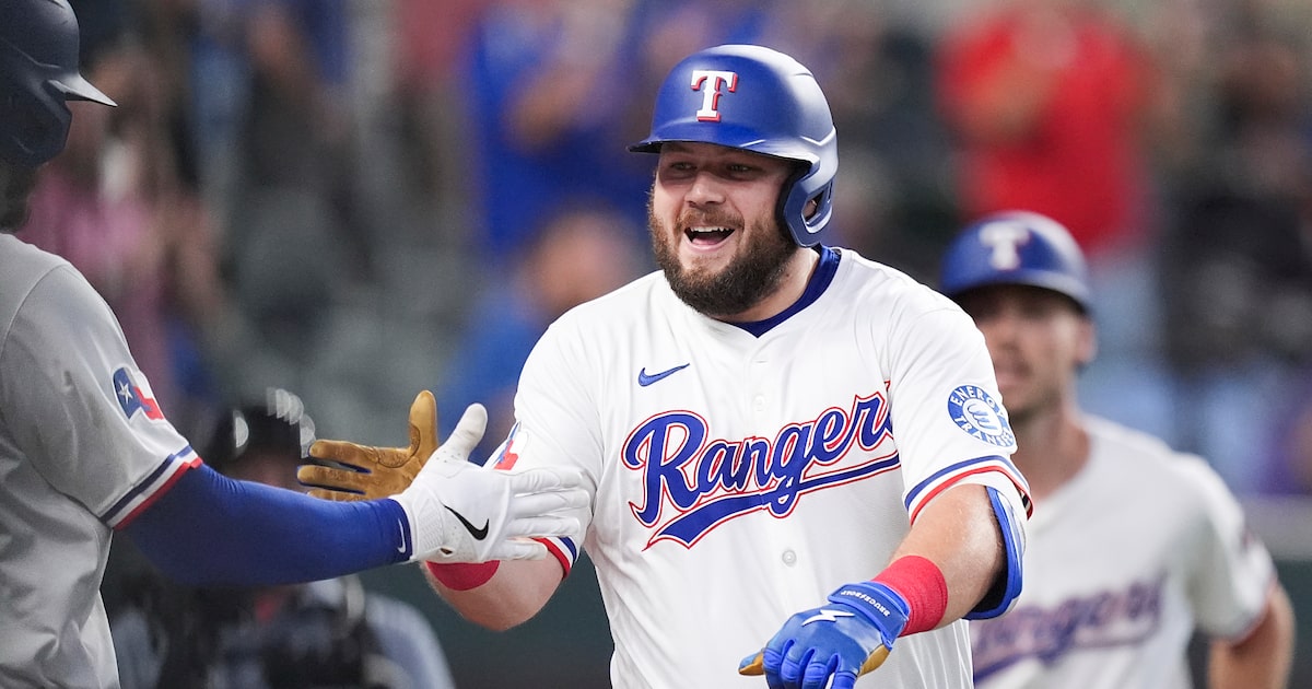 Texas Rangers first baseman Jake Burger could soon be activated from injured list