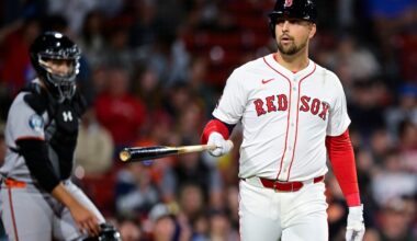 Different-looking Red Sox lineup missing two regular OFs; new addition hitting seventh as DH