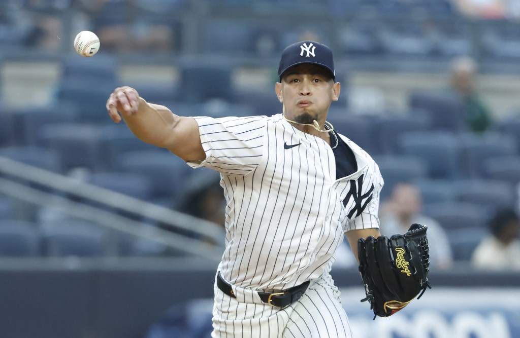 Aaron Boone said Jonathan Loáisiga "probably" has a flexor strain which would likely end his season.