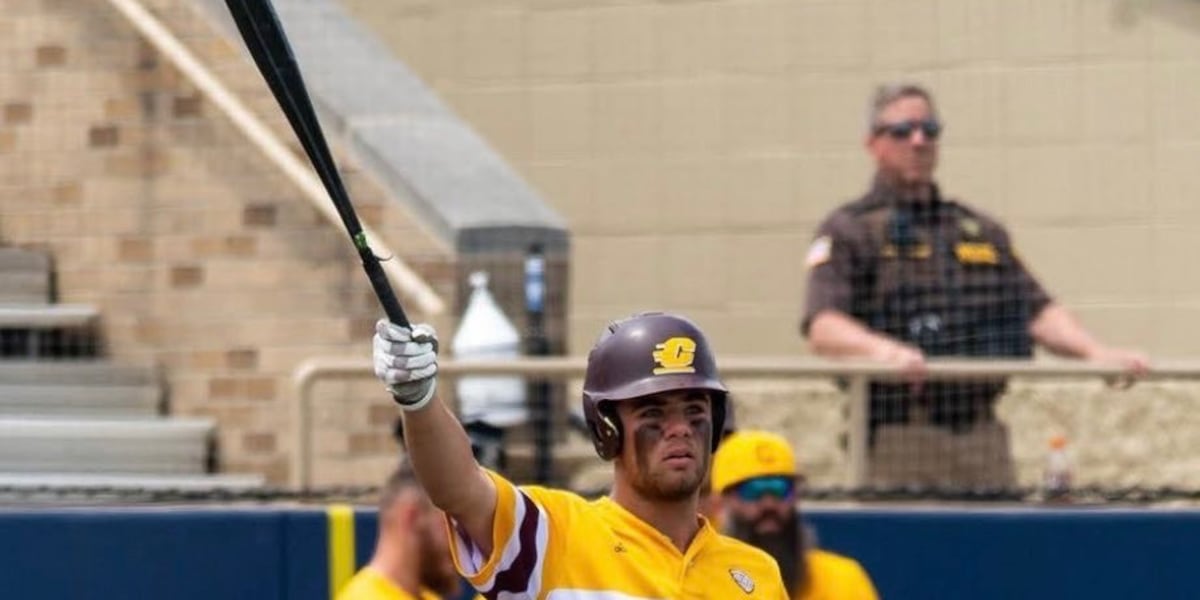 Former CMU baseball star ties Marlins single game record