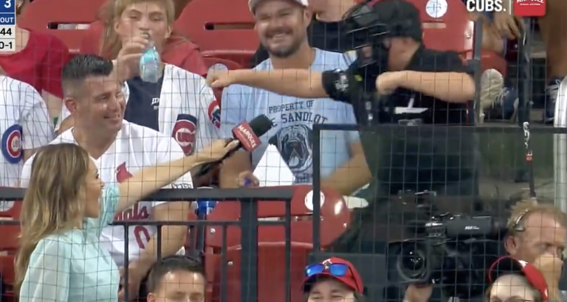 13-year-old umpire superfan stars on Cubs-Cardinals broadcast