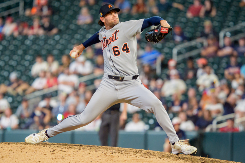 Detroit Tigers reliever Kyle Finnegan