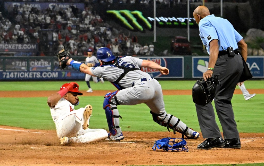Angels sweep Dodgers again, knock them out of first place in NL West – Orange County Register