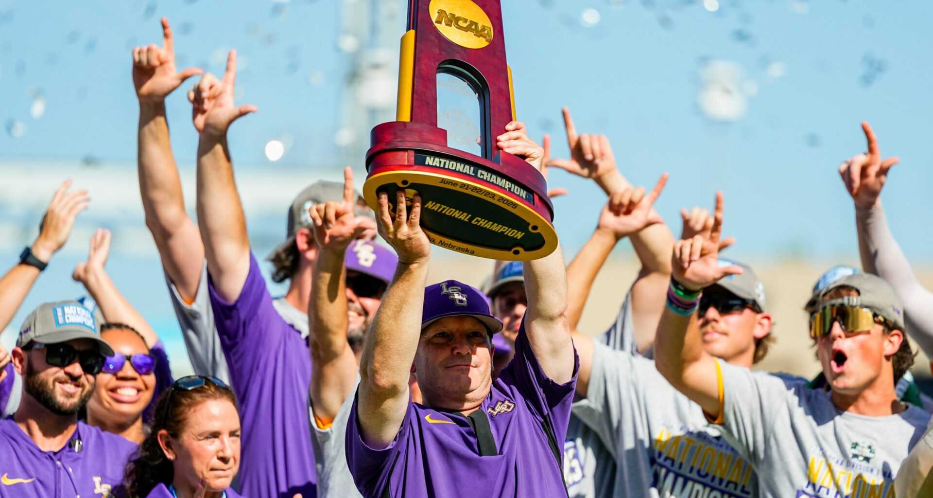 LSU's Jay Johnson (Photo by Jay Biggerstaff/Getty Images)