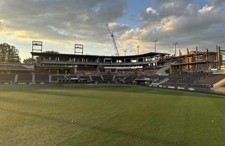 LOOK: Construction Continues At Tennessee Baseball's Lindsey Nelson Stadium