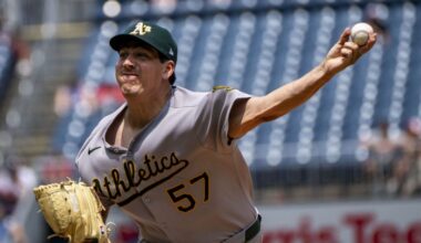 In photos: MLB: Athletics shut out Washington Nationals - All Photos - upi.com