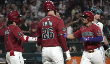 Arizona Diamondbacks' Gabriel Moreno...