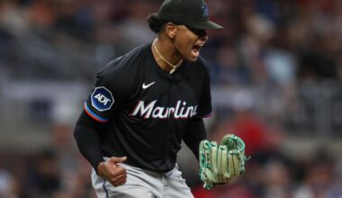 Cabrera strikes out 11 as Marlins even series with Braves