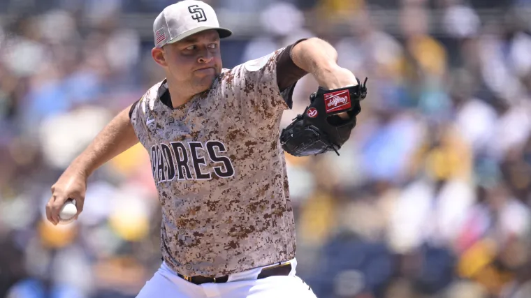 Padres get a positive update on injured starting pitcher image