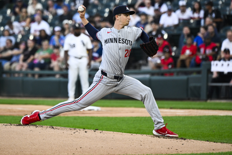Minnesota Twins pitcher Mick Abel