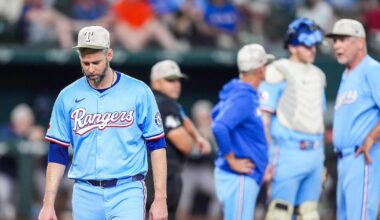 Texas Rangers’ reliever Chris Martin hits roadblock in return from injury