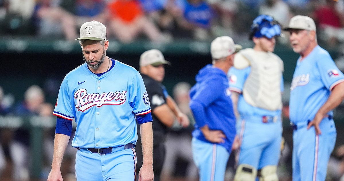 Texas Rangers’ reliever Chris Martin hits roadblock in return from injury