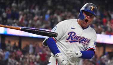 Late heroics from Joc Pederson, Josh Jung lift Rangers over Yankees in extras