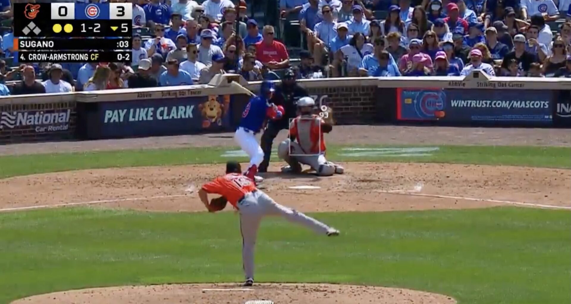 Cubs, Orioles announcers react to 'egregious,' 'horrible' strike call