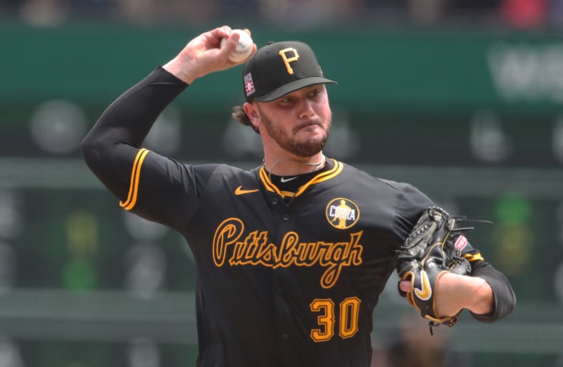 Pittsburgh Pirates pitcher Paul Skenes