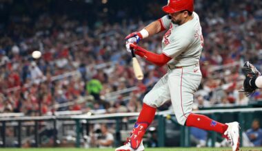 Kyle Schwarber homers; Jhoan Duran injured in Phillies' win over Nationals