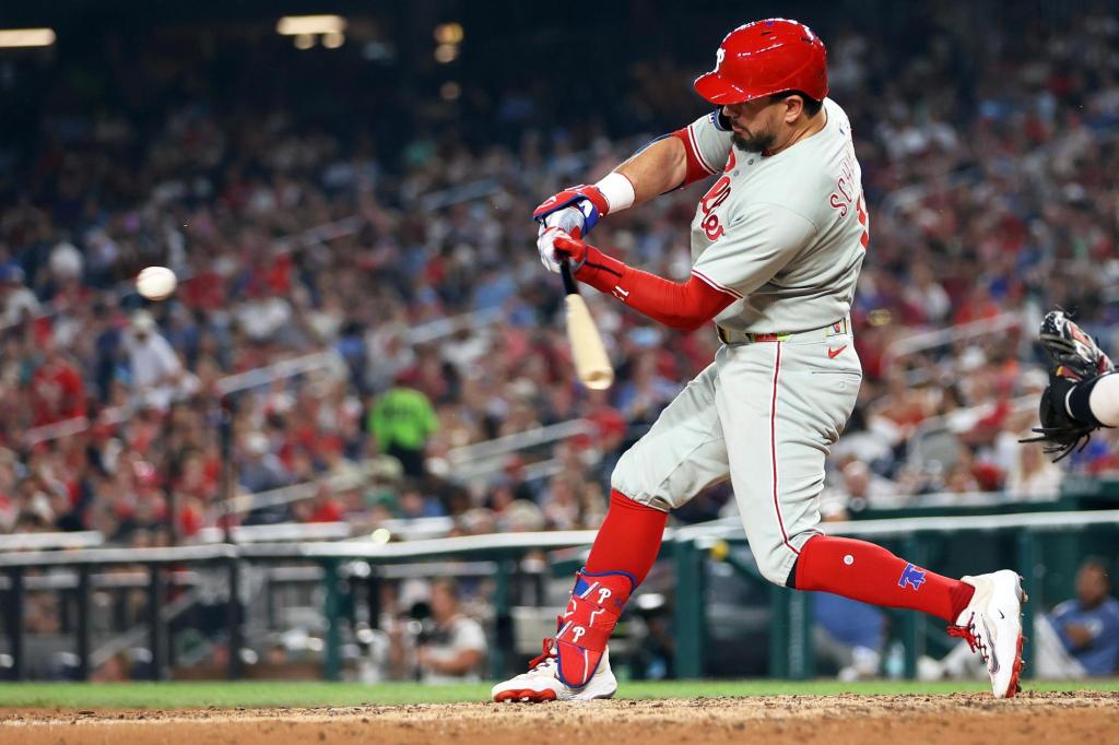 Kyle Schwarber homers; Jhoan Duran injured in Phillies' win over Nationals