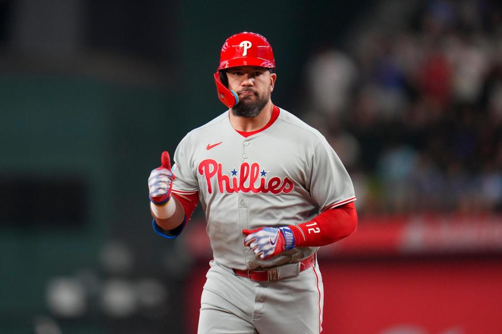 Kyle Schwarber, Brandon Marsh lead the way as Phillies rout Rangers