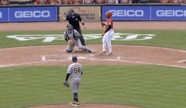 Reds broadcasters call out umpire's shaky strike zone