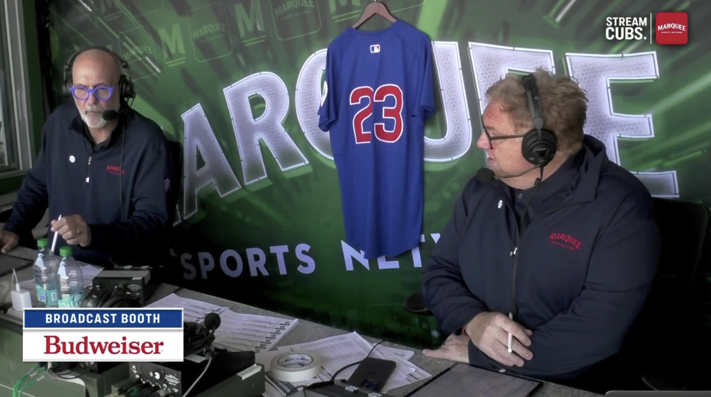 Cubs dedicate broadcast to Ryne Sandberg